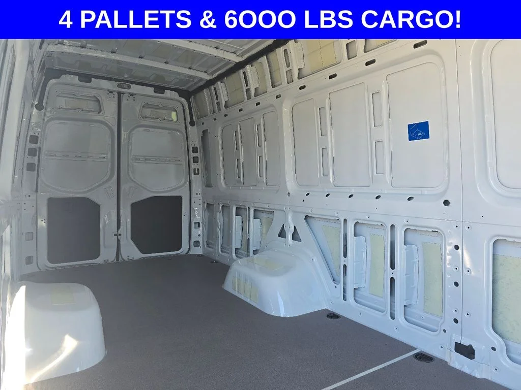 New 2026 Arctic White Mercedes-Benz Extended Cargo Van 170 in. WB image 13