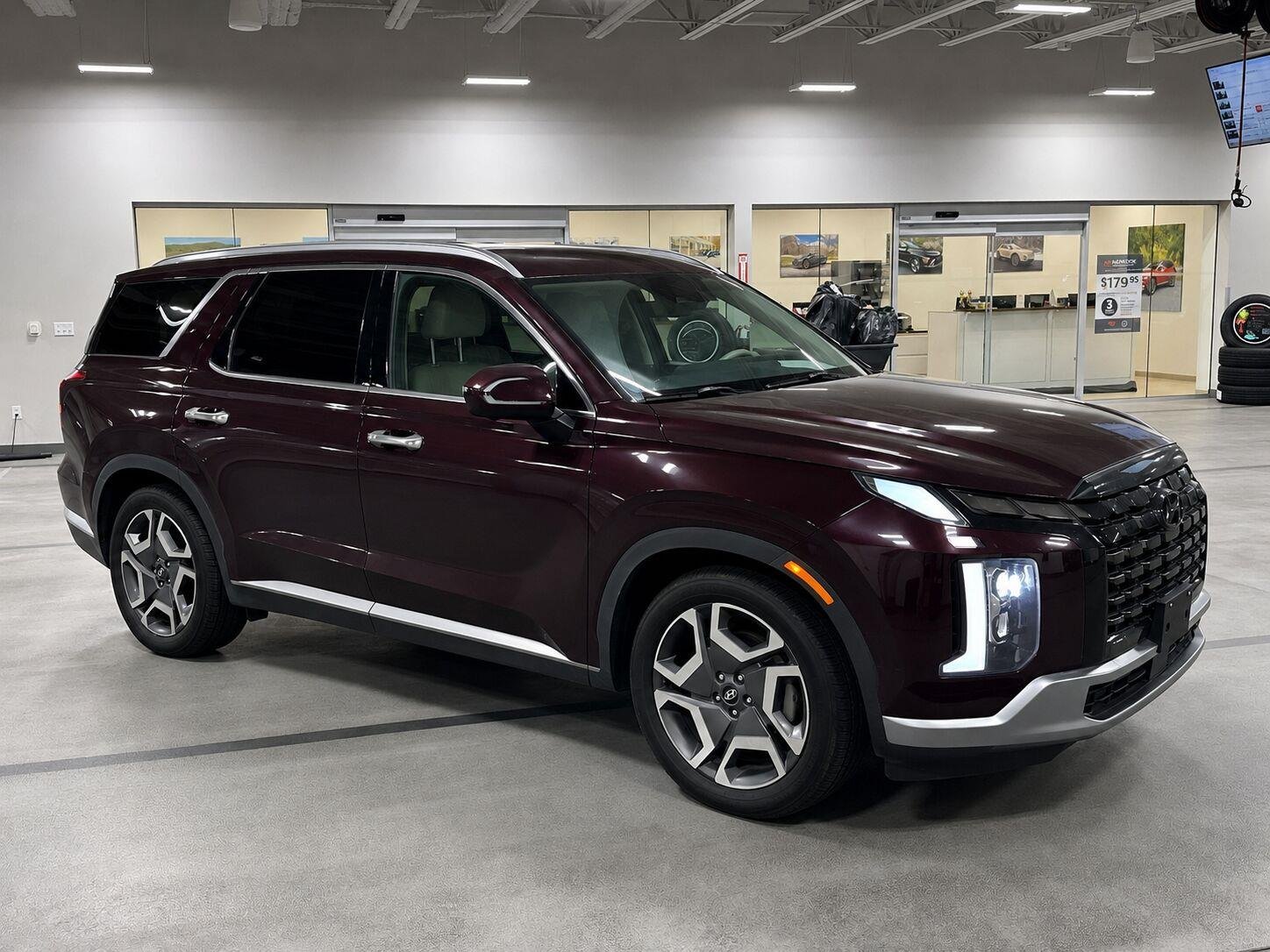 Certified Used 2024 Sierra Burgundy Hyundai Limited image 12