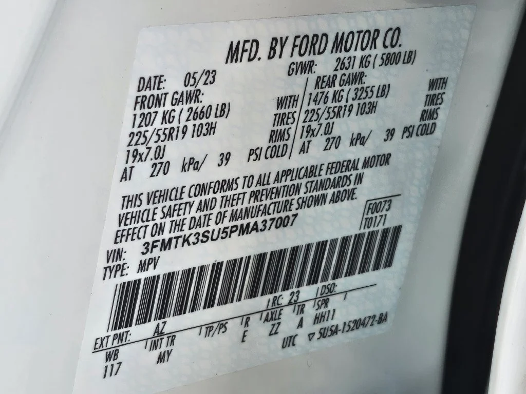 Certified Used 2023 White Ford Premium image 38