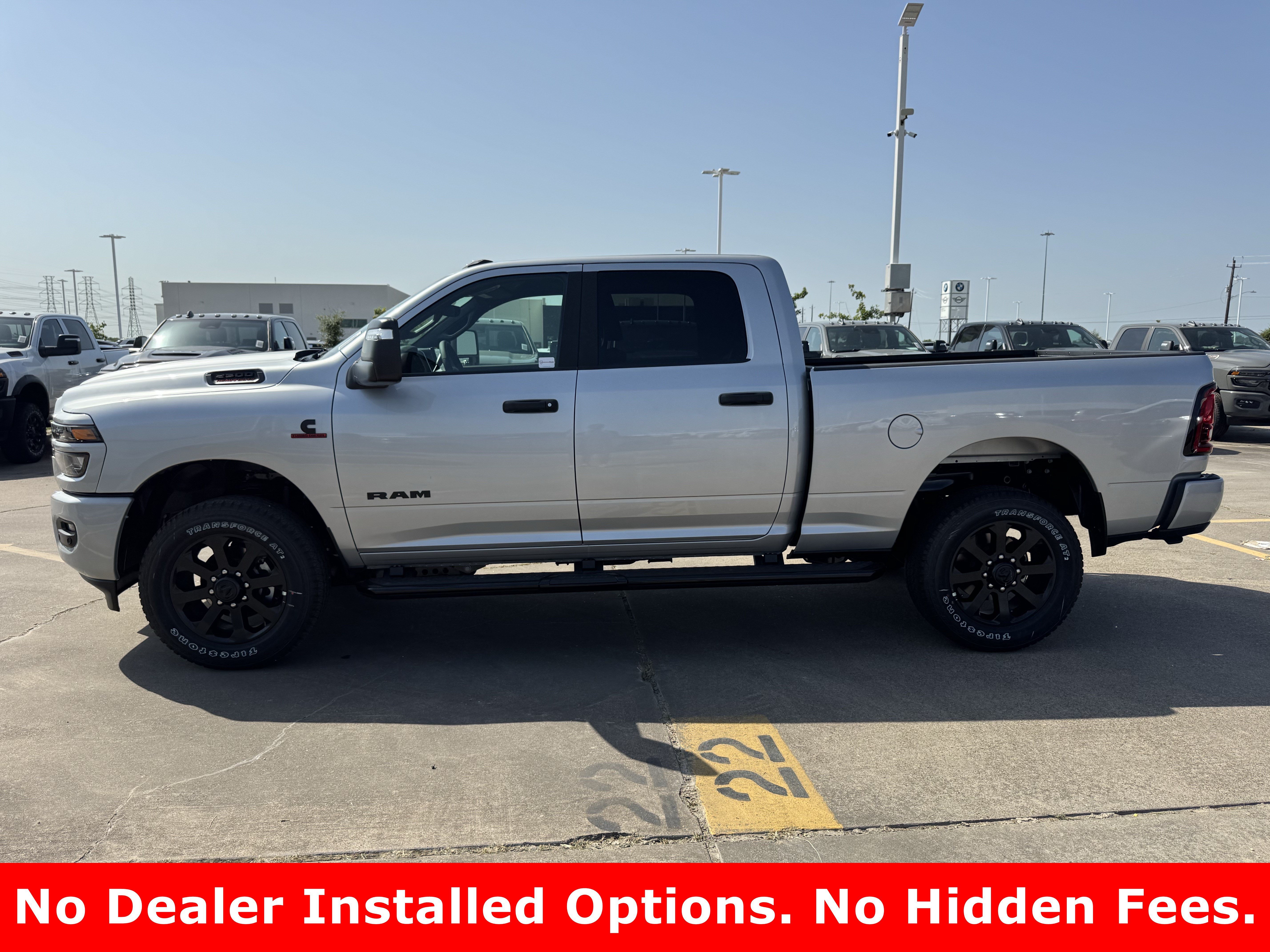 New 2026 Silver-Zynith Exterior Paint RAM Lone Star image 4