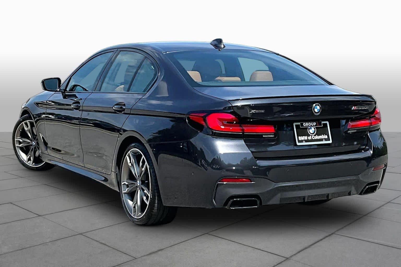 Certified Used 2023 Dark Graphite Metallic BMW M550i xDrive image 11