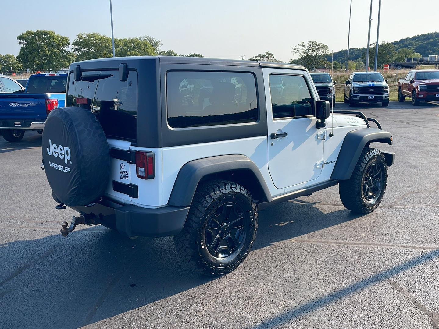 Used 2016 Bright White Clearcoat Jeep Willys Wheeler image 5