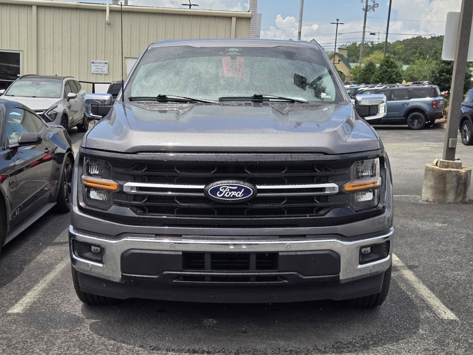 Used 2024 Gray Metallic Ford XLT image 2