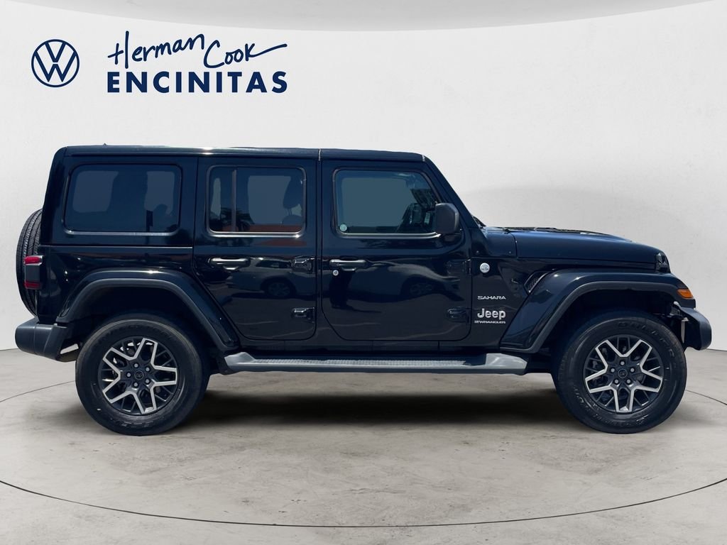 Used 2024 Black Clearcoat Jeep Sahara image 6