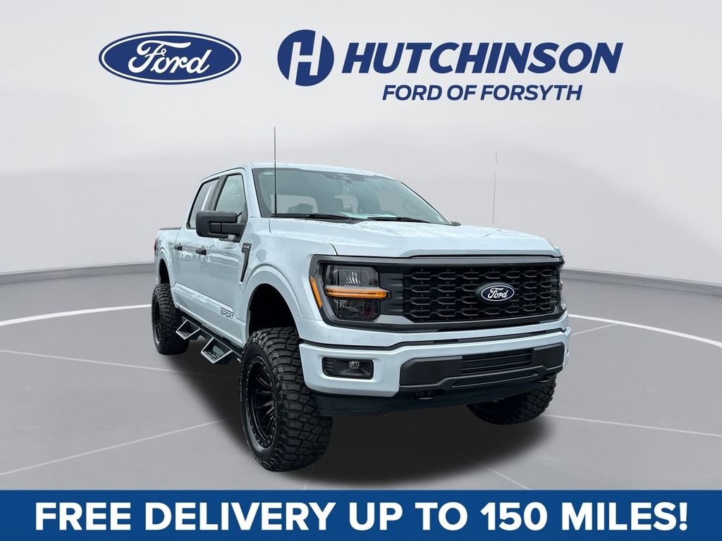 New 2025 Space White Metallic Ford STX TS MotorSport Valor Package image 1