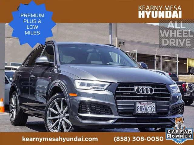 2018 Audi Q3 2.0T Premium Plus