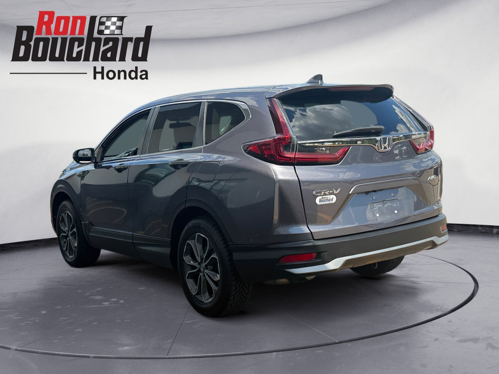 Certified Used 2022 Gray Honda EX image 4