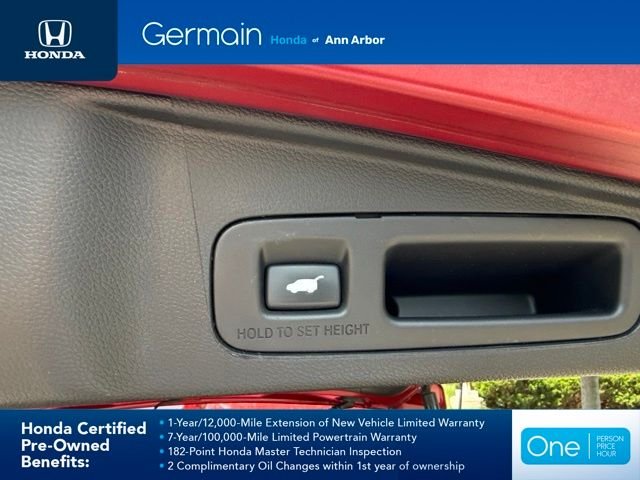 Certified Used 2021 Radiant Red Metallic Honda AWD EX-L image 11