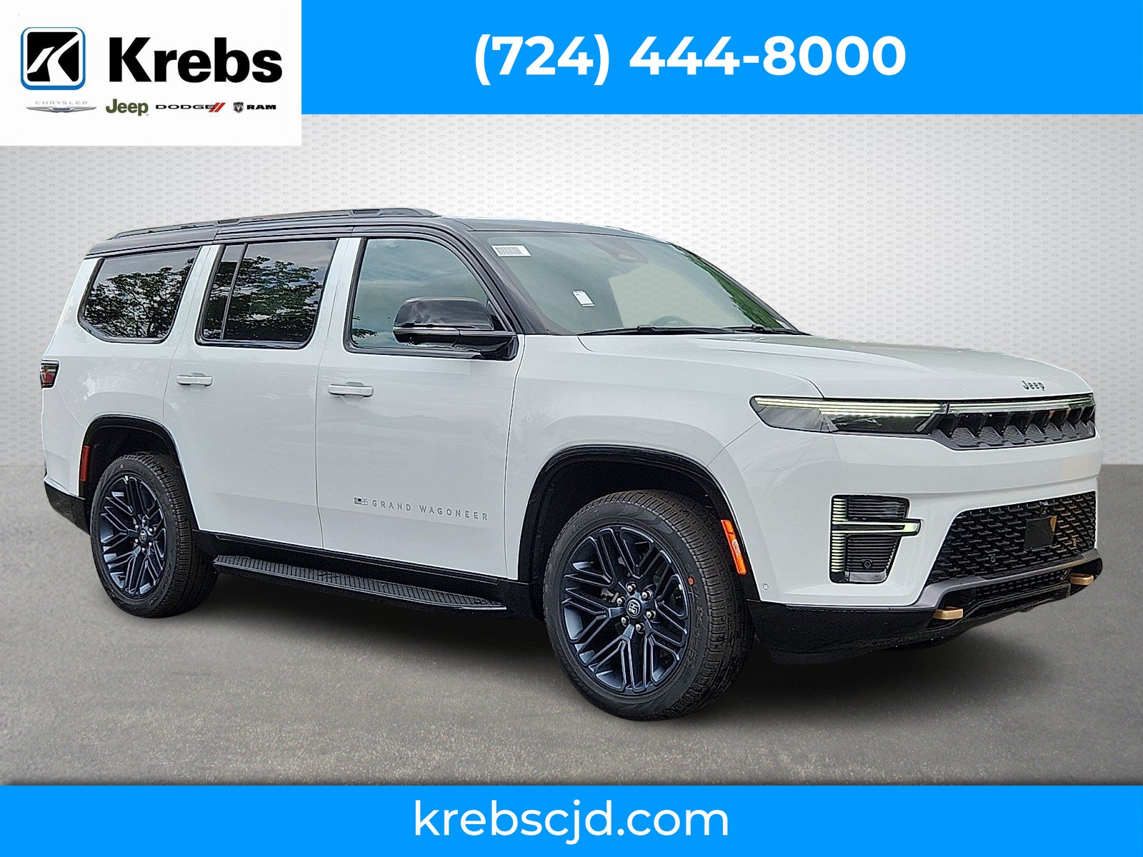 New 2026 Bright White Clear-Coat Exterior Paint Jeep 85th Anniversary Edition 4x4 image 1