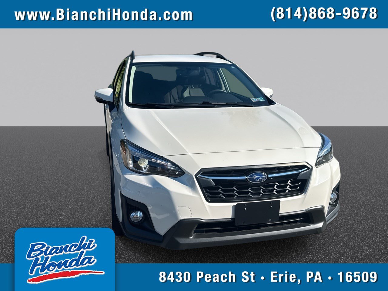 Used 2019 Crystal White Pearl Subaru Limited image 1