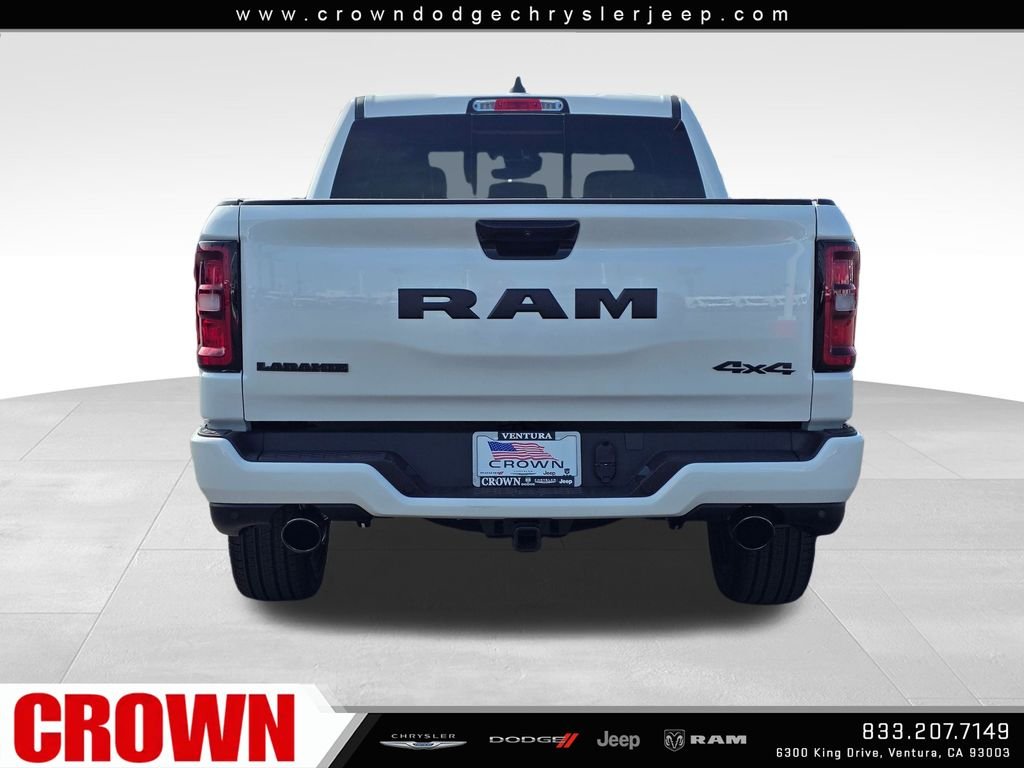 New 2026 Ivory White Tri-Coat Pearl-Coat Exterior Paint RAM Laramie image 6