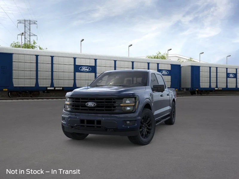 New 2026 Antimatter Blue Metallic Ford XLT image 2