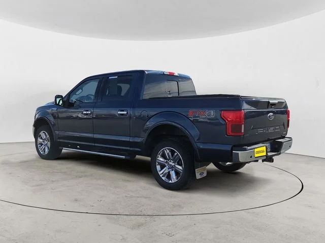 Used 2018 Blue Ford Lariat image 3