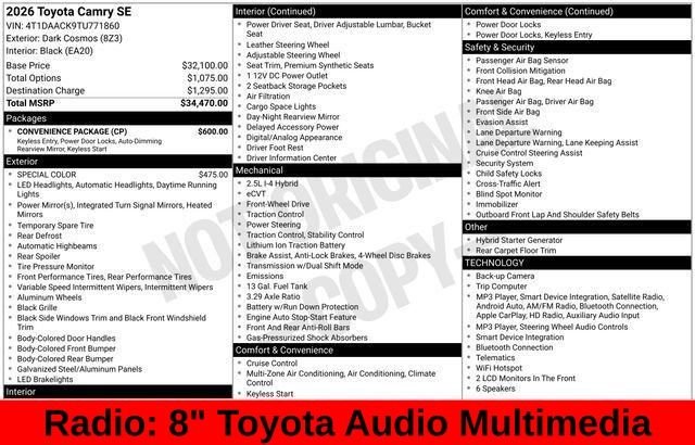 Used 2026  Toyota SE image 15