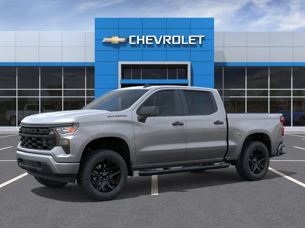 New 2026 Sterling Gray Metallic Chevrolet Custom image 2