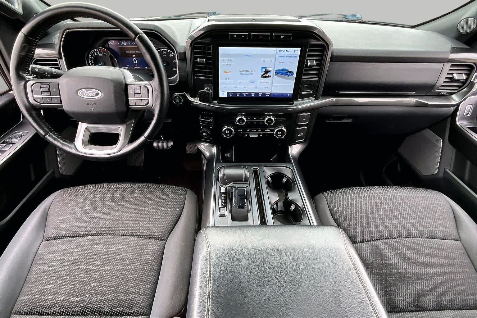 Used 2021 Carbonized Gray Metallic Ford XLT image 15