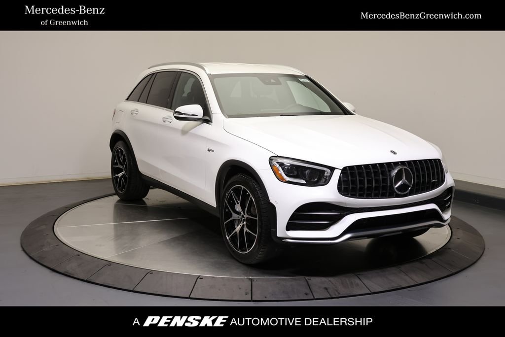 Certified Used 2022 Polar White Mercedes-Benz GLC 43 AMG® image 1