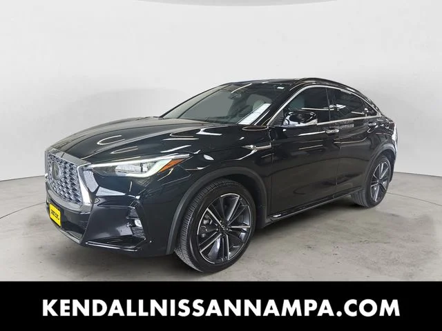 Certified Used 2023 Black INFINITI ESSENTIAL image 1