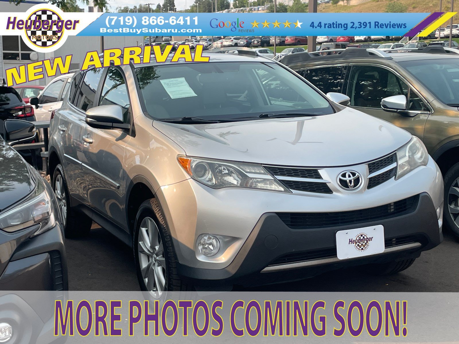 Used 2015 Classic Silver Metallic Toyota Limited image 1