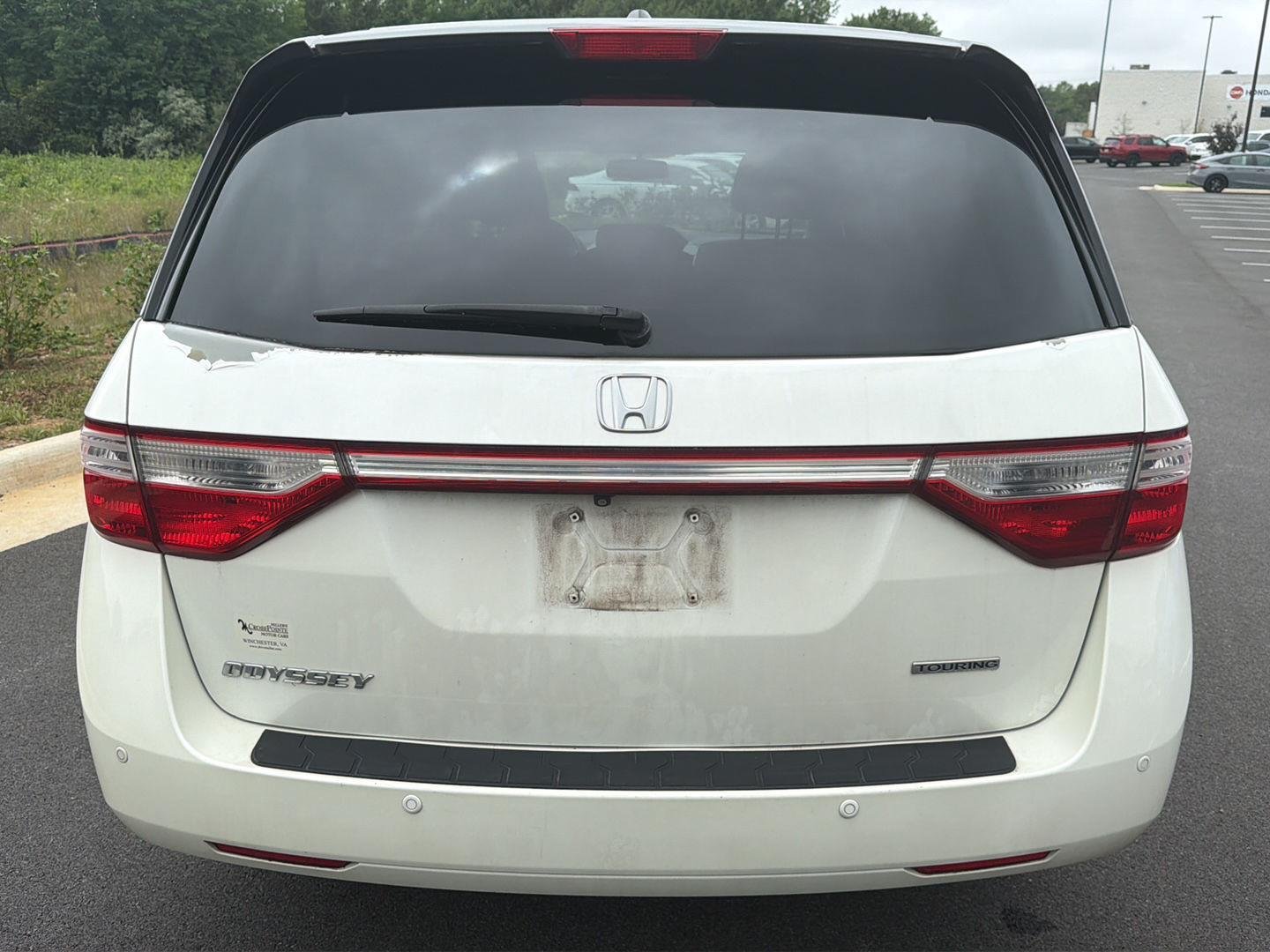 Used 2013 White Diamond Pearl Honda Touring Elite image 2