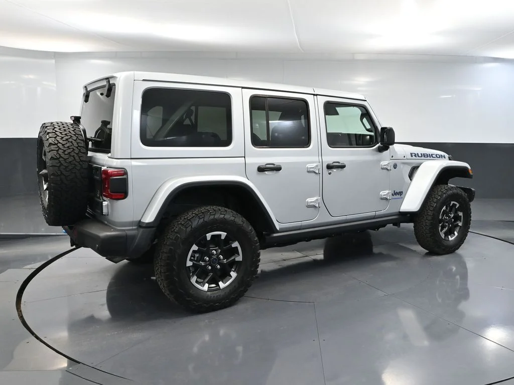 Certified Used 2024 Silver Jeep Rubicon 4xe image 6