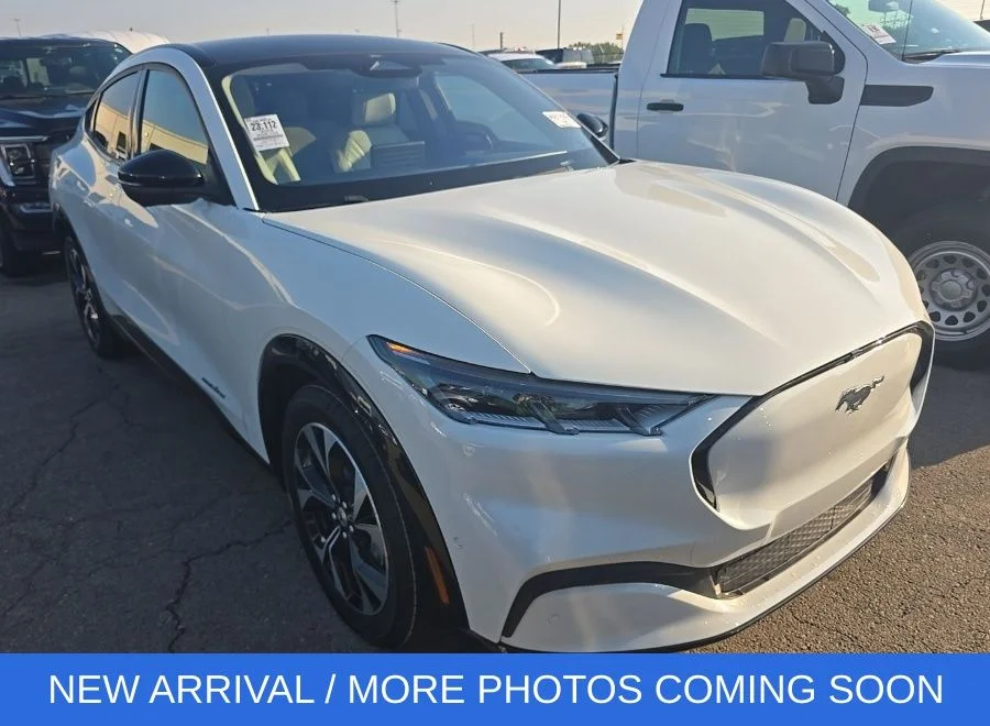 Used 2023 White Metallic Ford Premium image 1
