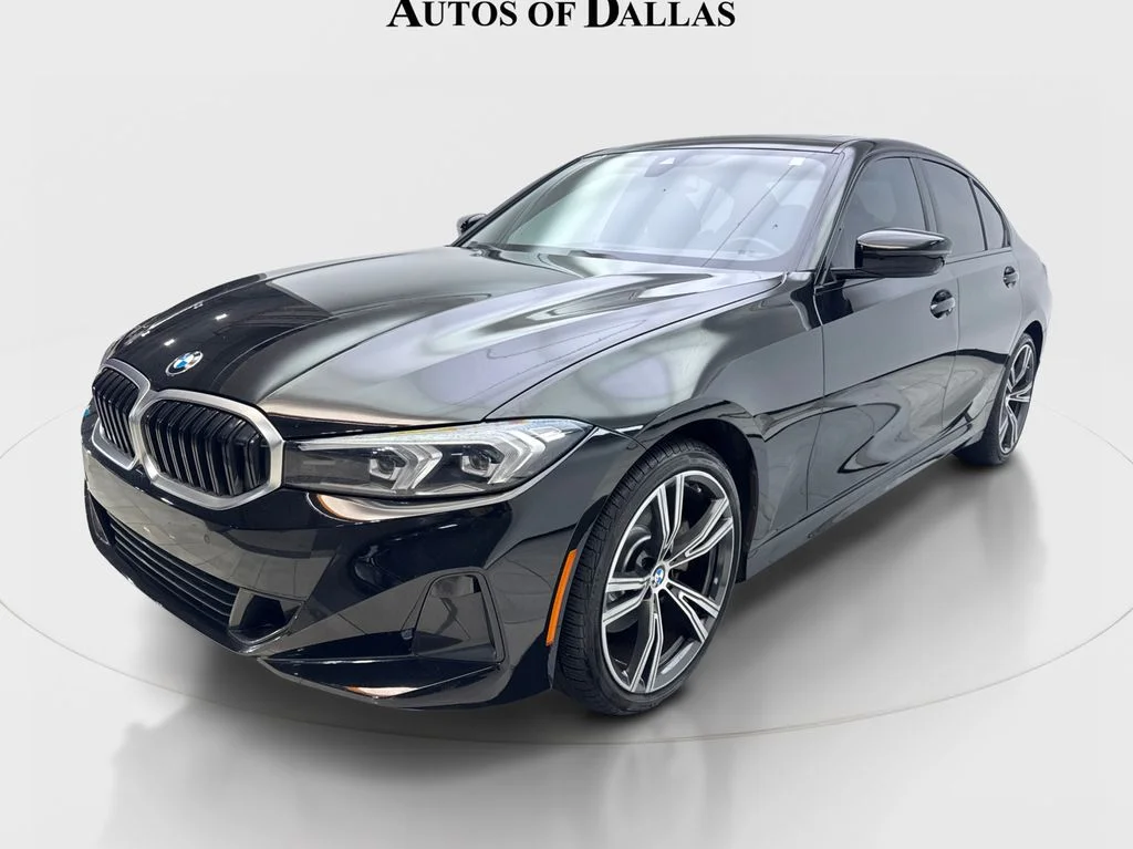 Used 2023 Black BMW 330i image 2