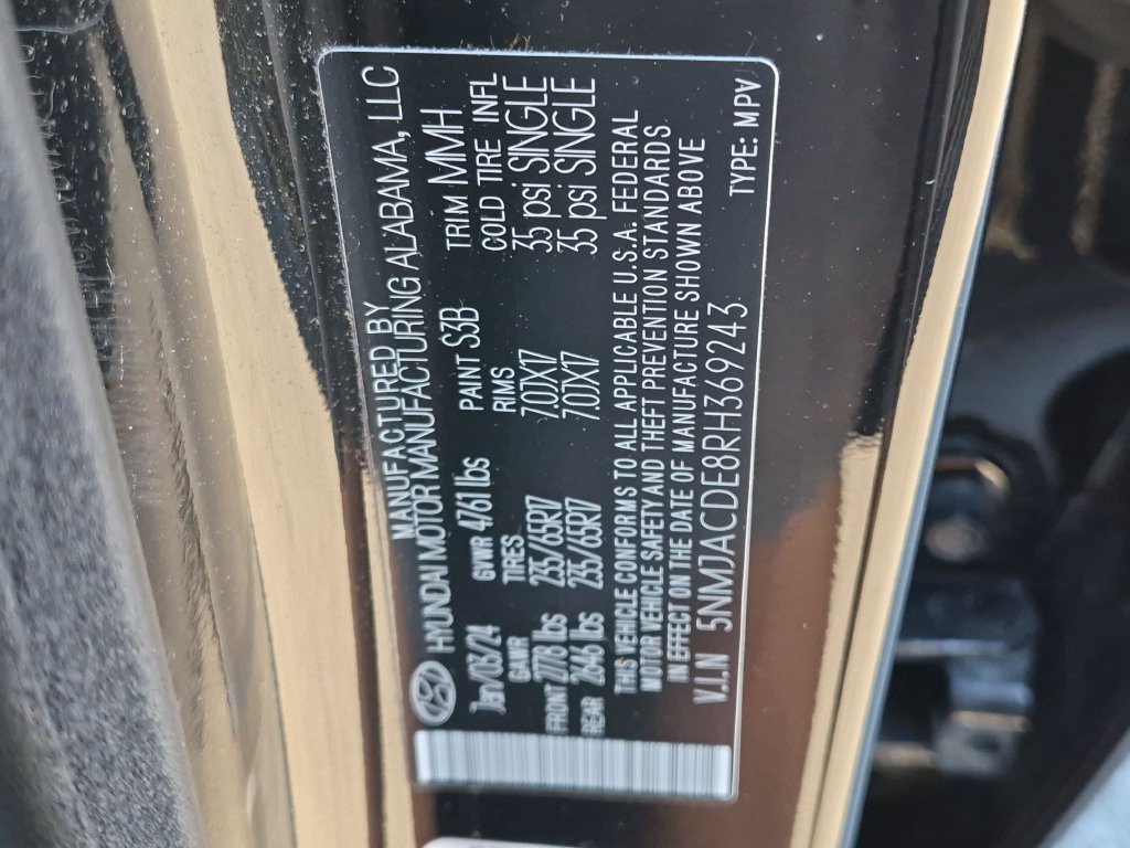 Certified Used 2024 Black Hyundai SE image 30