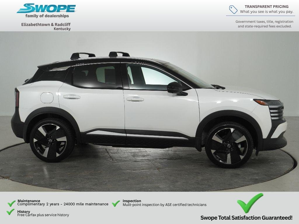 New 2026 Aspen White TriCoat / Super Black Two-tone Nissan SR image 3