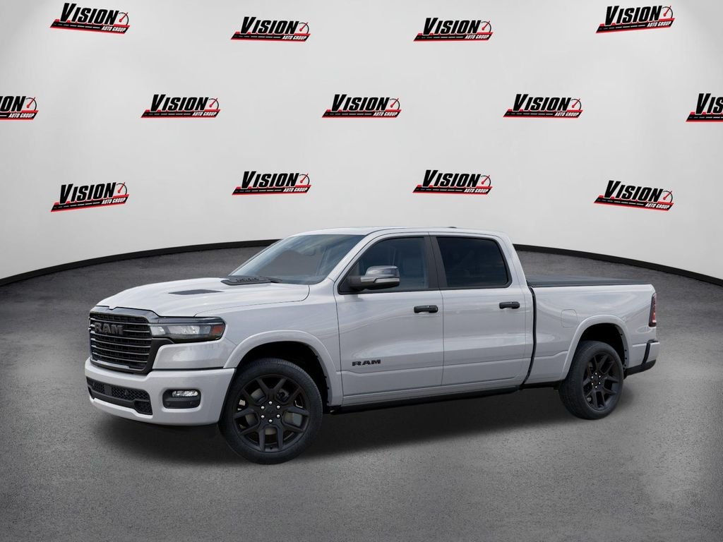 New 2026 Ivory White Tri-Coat Pearl-Coat Exterior Paint RAM Laramie image 2