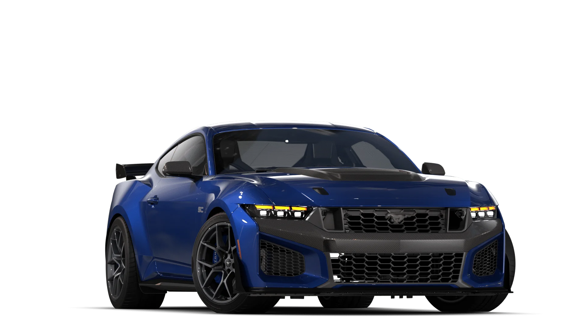 New 2026 Argon Blue Metallic Ford Dark Horse image 4