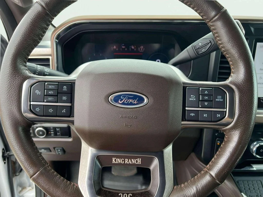 Used 2023 Oxford White Ford King Ranch image 9