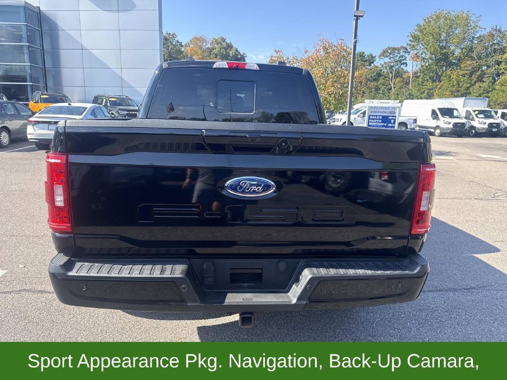 Used 2022 Black Ford XLT image 4