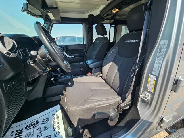 Used 2017 Billet Silver Metallic Jeep Unlimited Rubicon image 17