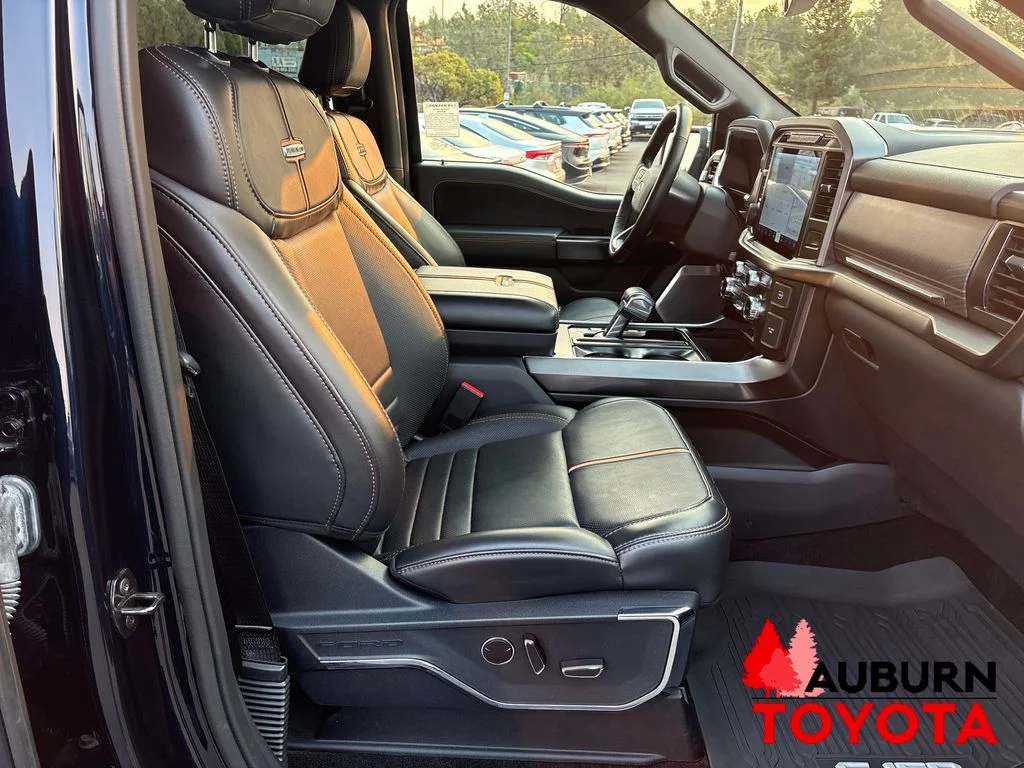 Used 2023 Blue Metallic Ford Platinum image 21
