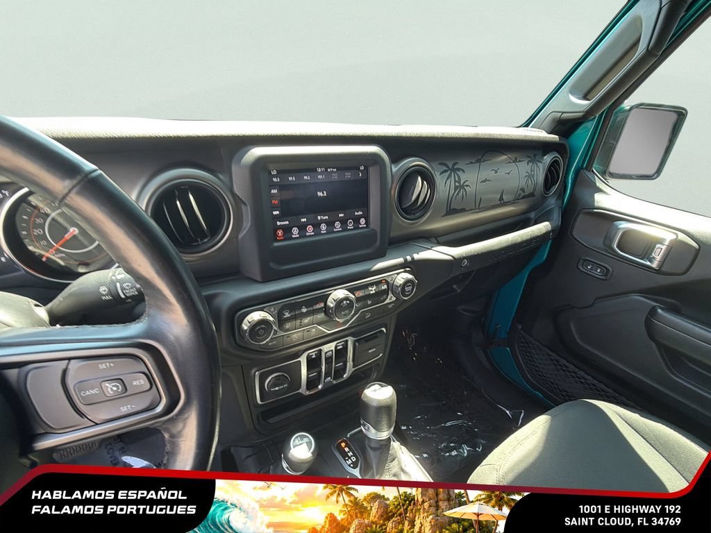 Used 2019 Teal Jeep Sport S 4x4 image 16