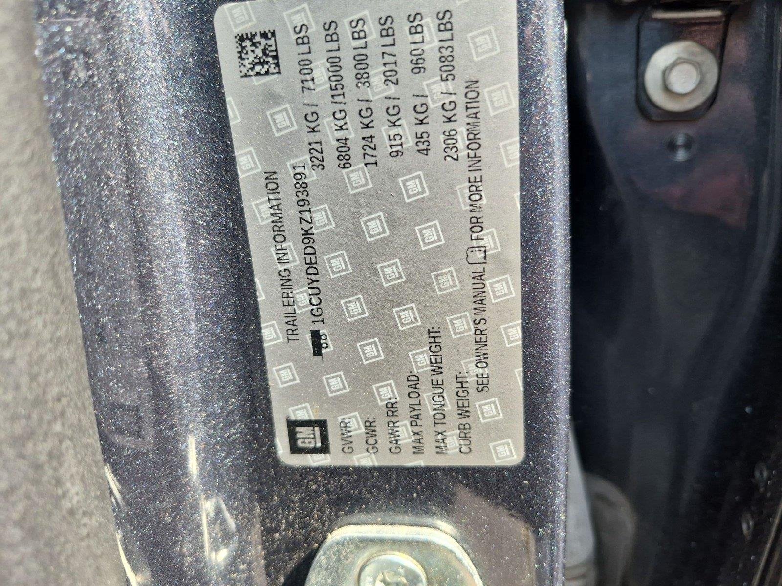 Used 2019 Shadow Gray Metallic Chevrolet LT image 36