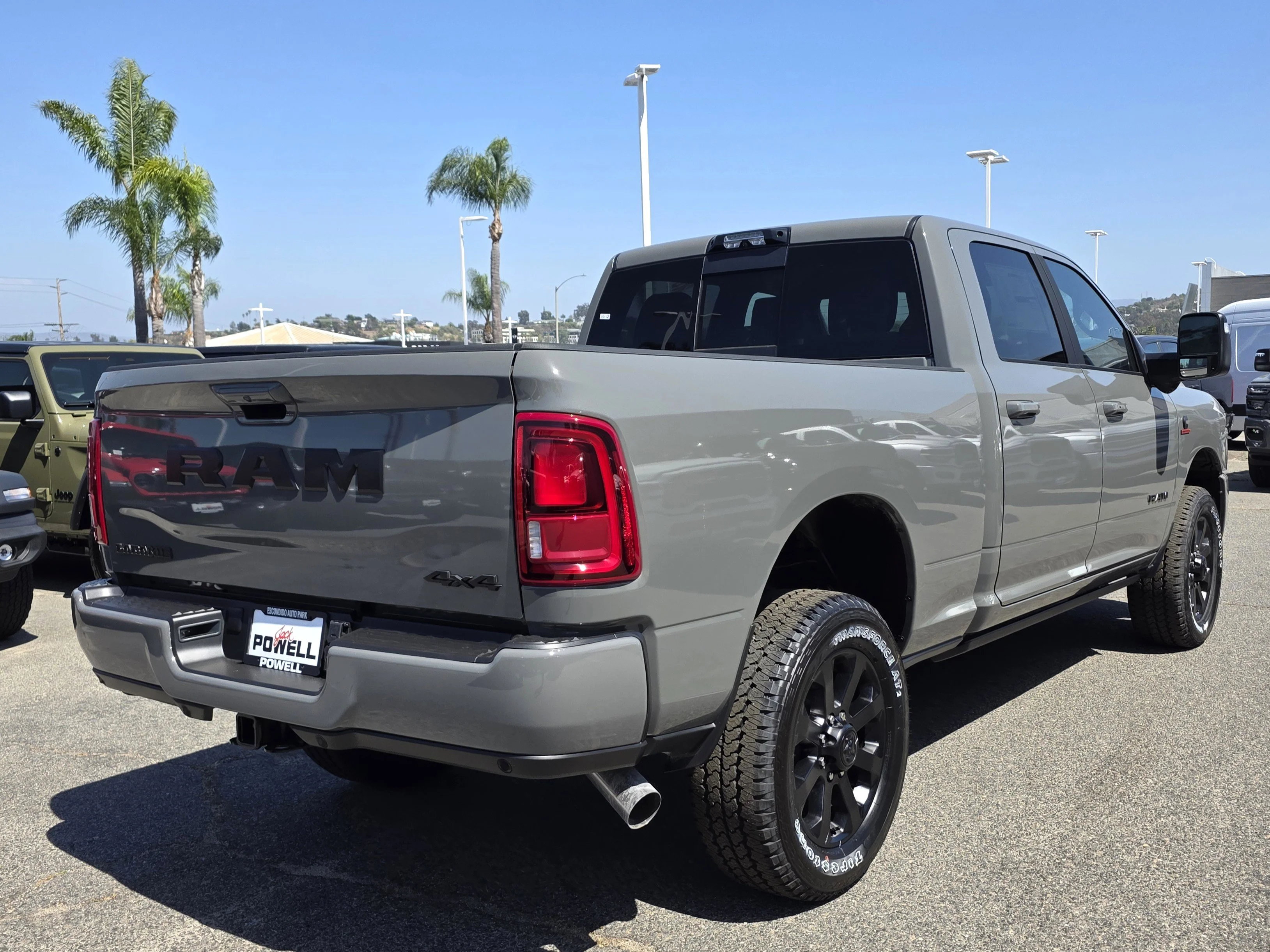 New 2026 Ceramic Gray Clearcoat RAM Laramie image 5