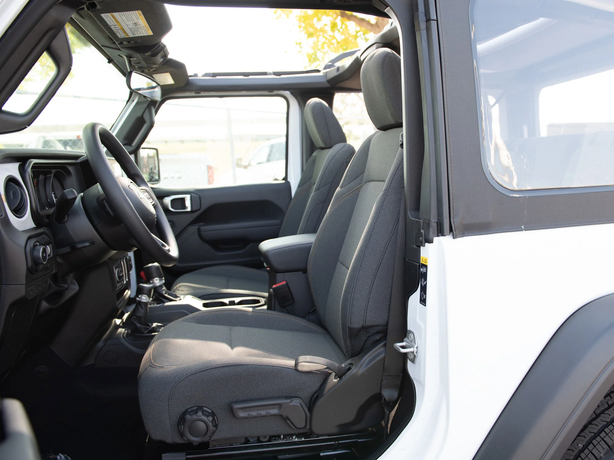 Used 2025 White Jeep Sport* 2 Door, Soft Top 4x4 image 19