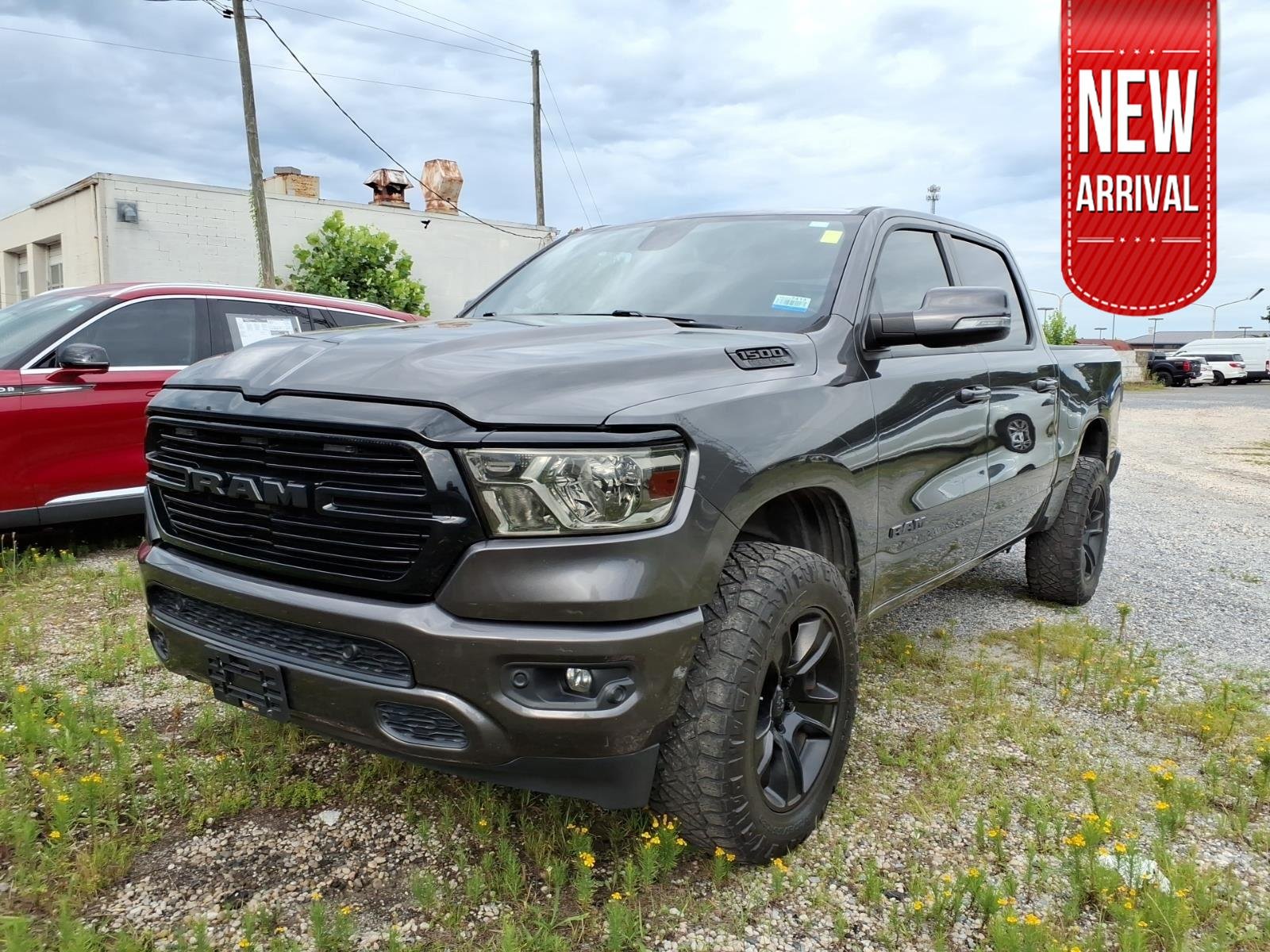 Used 2020 Granite Crystal Metallic Clearcoat Ram Big Horn image 1