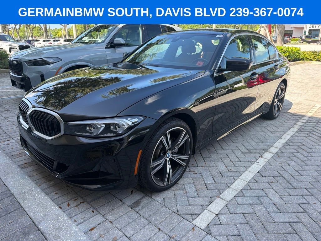 Used 2024 Black Sapphire Metallic BMW 330i xDrive image 20