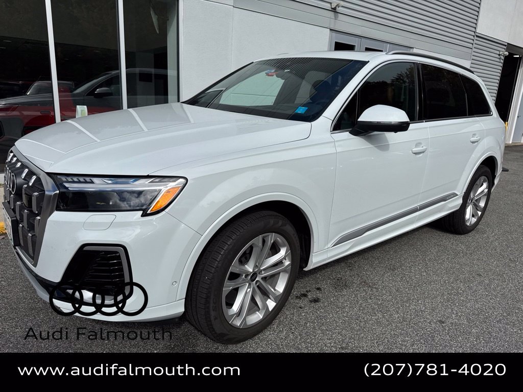 Used 2025 White Audi 55 Prestige image 2