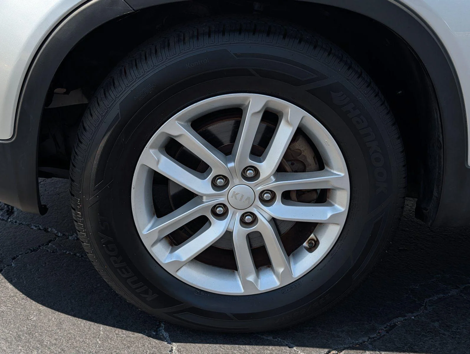 Used 2014 Bright Silver Kia LX image 8