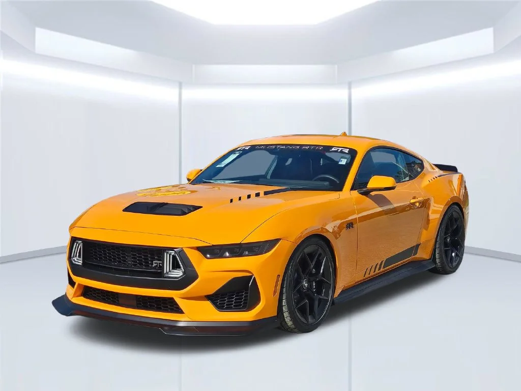 New 2026 Orange Fury Metallic Tri-coat Ford GT Premium Fastback image 2