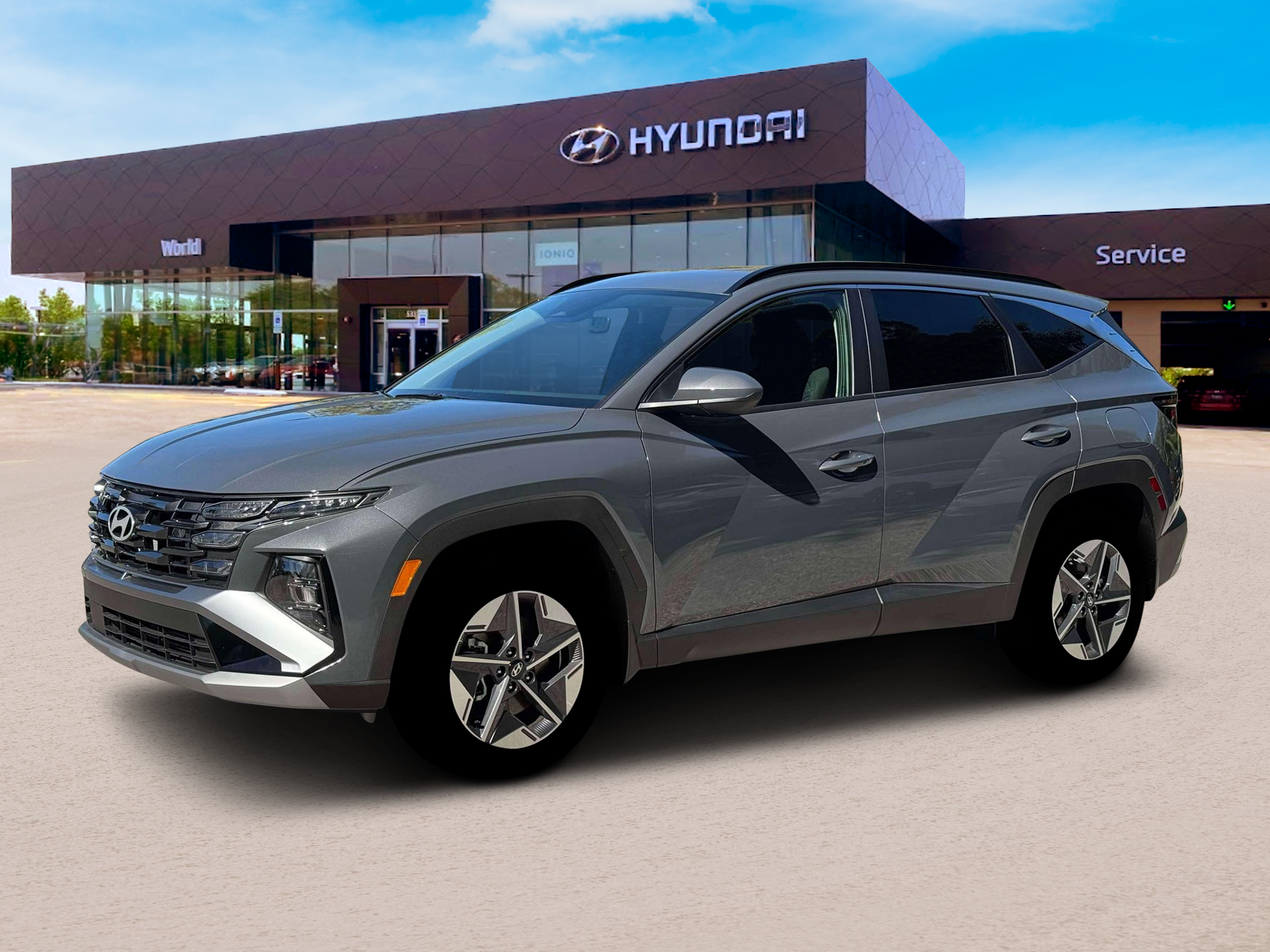 New 2026 Ecotronic Gray Hyundai SEL AWD image 2