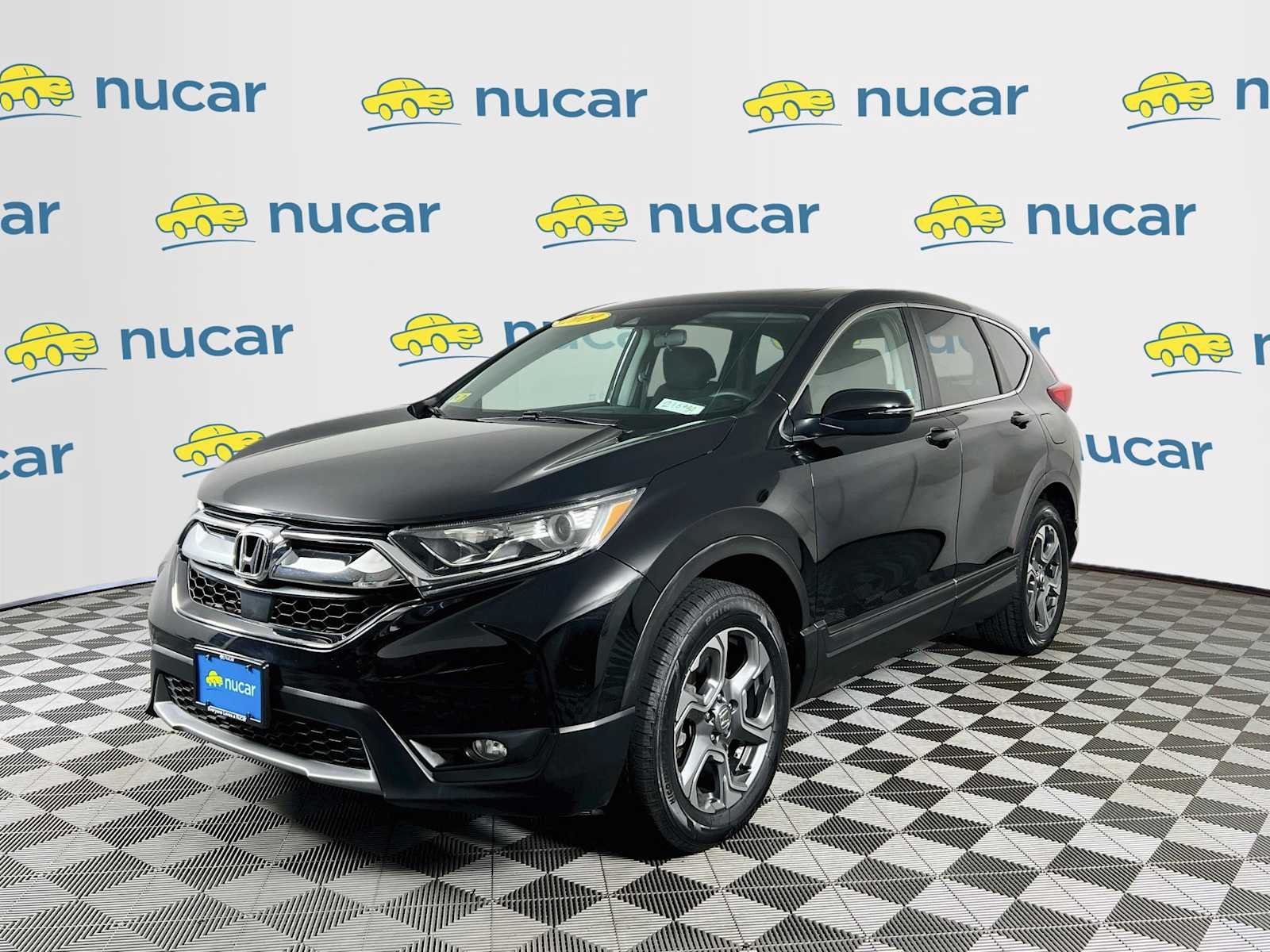 Used 2019 Crystal Black Pearl Honda EX image 3