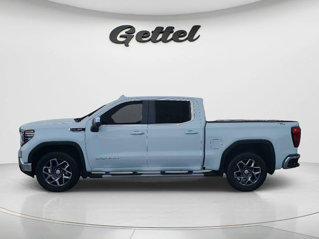 New 2026 Glacier White Tricoat GMC SLT image 8