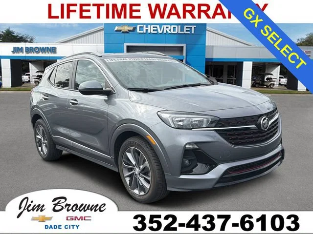 Used 2021 Satin Steel Metallic Buick Select image 1