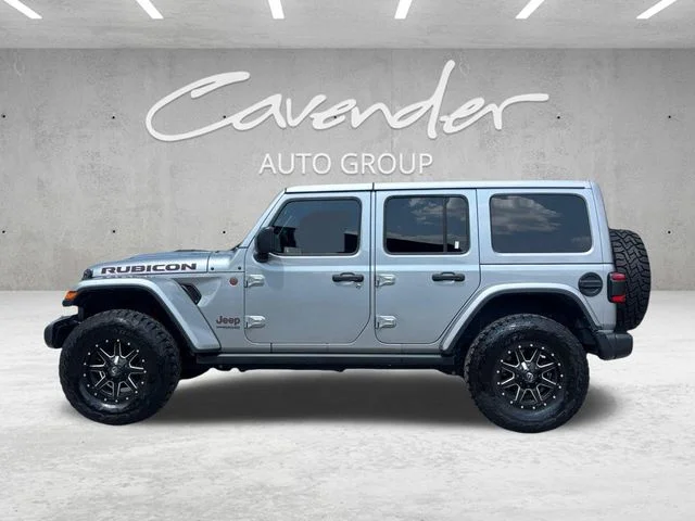 Used 2020 Silver Jeep Unlimited Rubicon image 14
