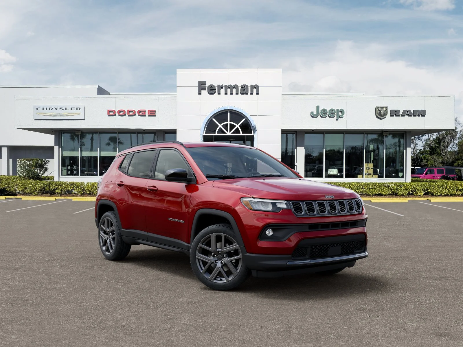 New 2026 Red Hot Pearl-Coat Exterior Paint Jeep Latitude image 31